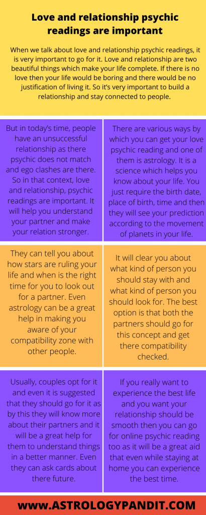 relationship psychic readings