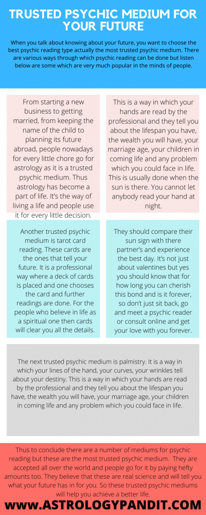 trusted psychic medium