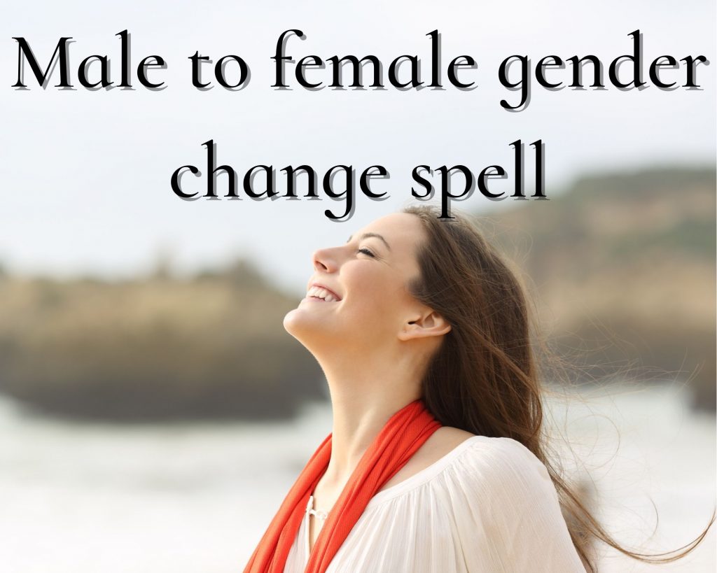 male to female gender spell