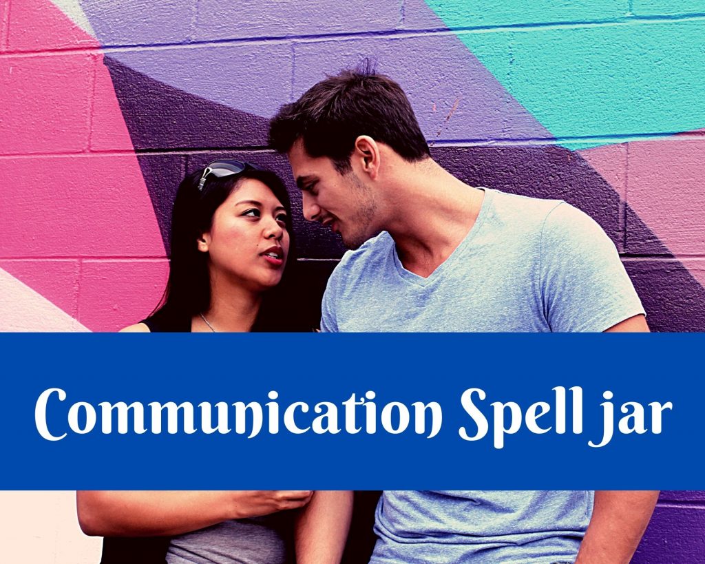 communication spell jar