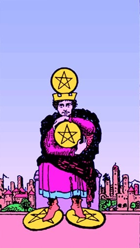 Four Of Pentacles Card
