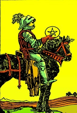Knight Of Pentacles Card