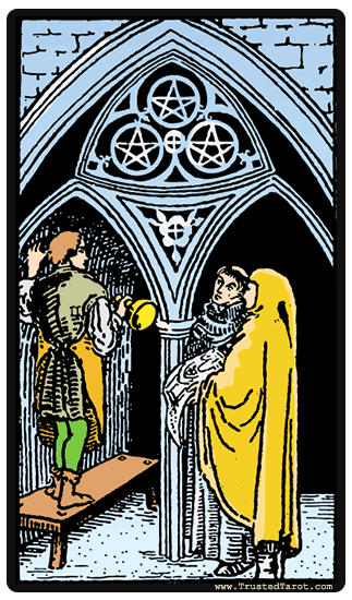 Three Of Pentacles Card