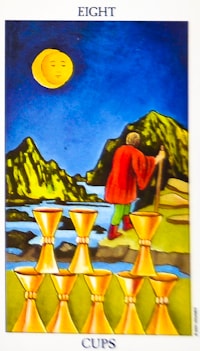 Eight Of Cups Card