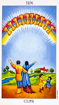 Ten Of Cups Card