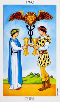 Two Of Cups Card