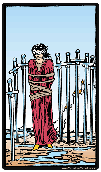 Eight Of Swords Card