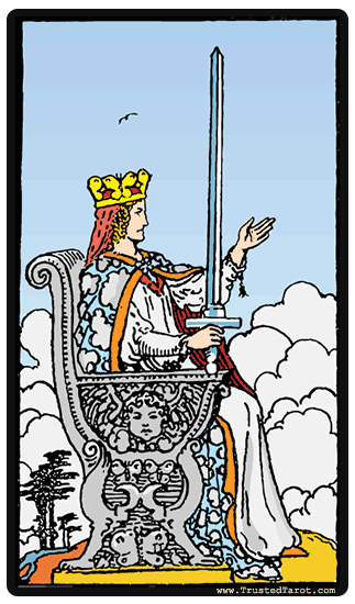 Queen Of Swords Card