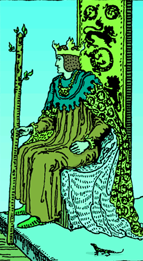 King Of Wands Card
