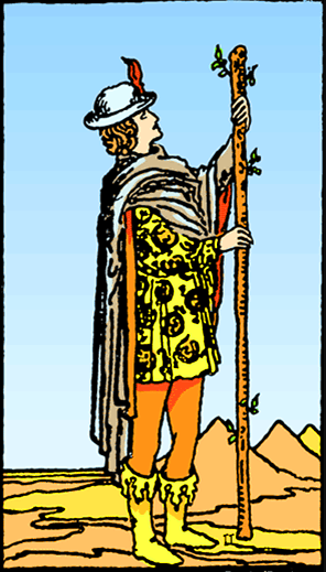 Page Of Wands Card