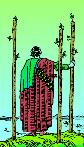Three Of Wands Card