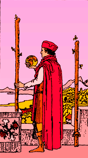Two Of Wands Card