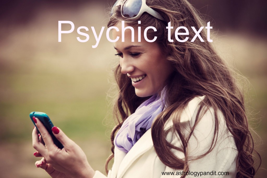 psychic text