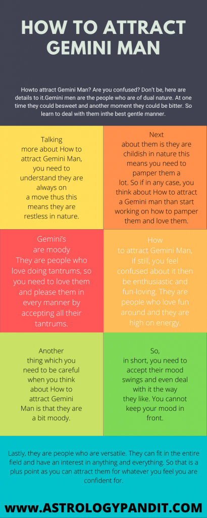 how to attract gemini infographics