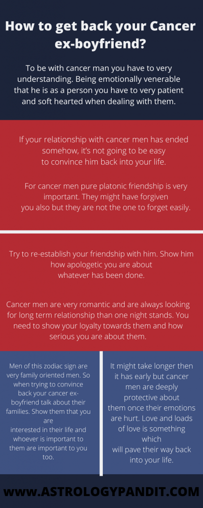 to get back cancer ex boyfriend info graphic