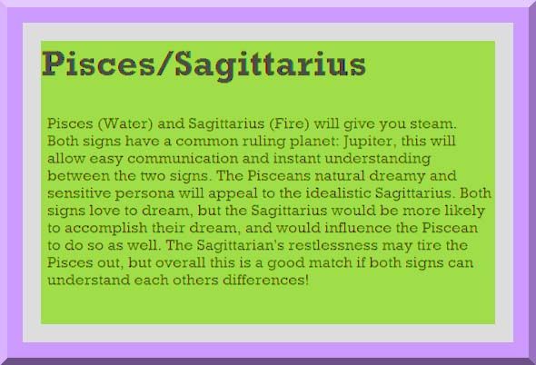 Pisces man Sagittarius woman compatibility in love online