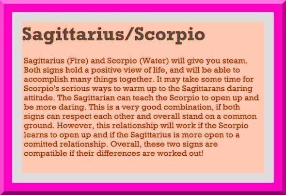 Scorpio man Sagittarius woman compatibility in love online