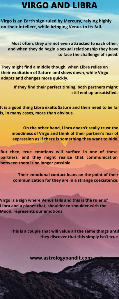 Virgo man libra woman compatibility