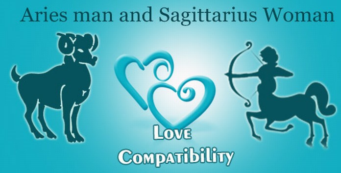 Aries man Sagittarius woman compatibility in love online