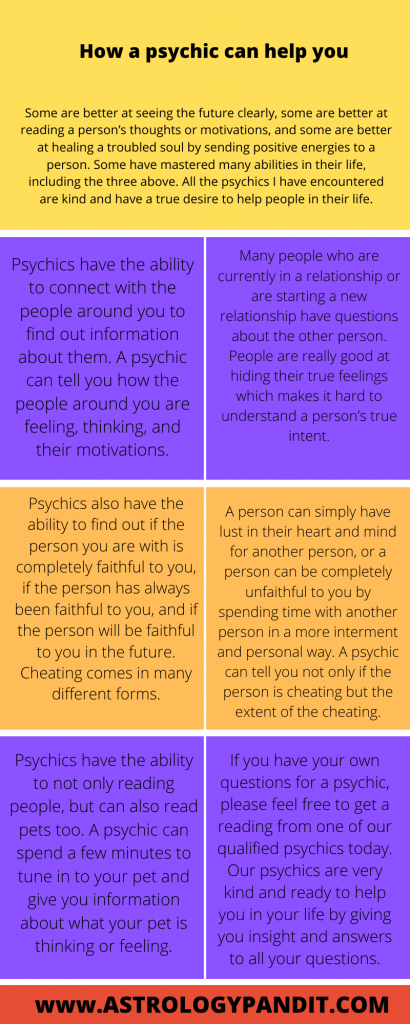 How a psychic can help you 